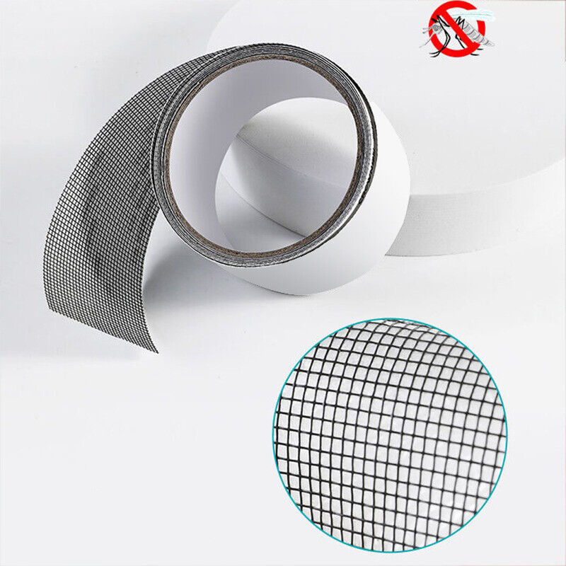 Window Screen Repair Tape Self-adhesive Net Door Fix Patch Anti-Insect Mosquito