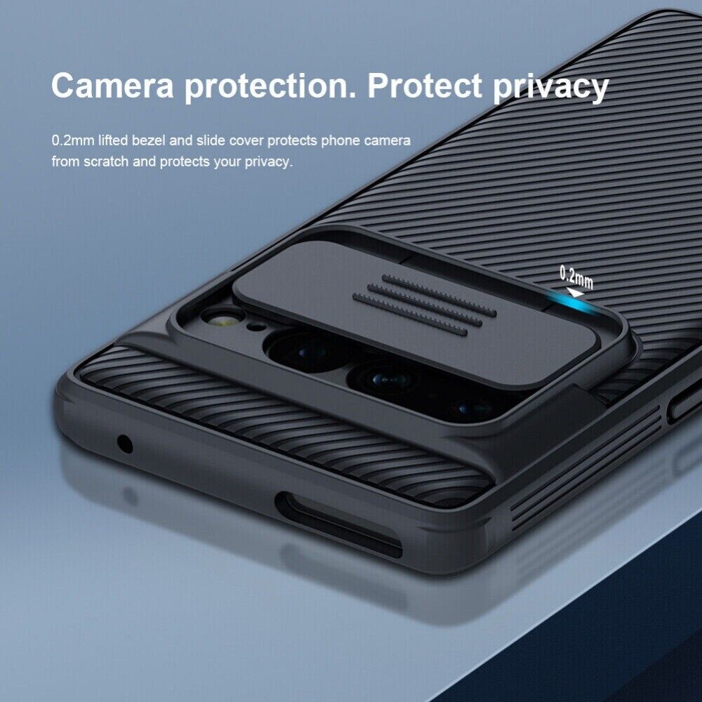 For Google Pixel 9 8 7 Pro 8A 6A Case Nillkin CamShield Back Camera Slide Cover