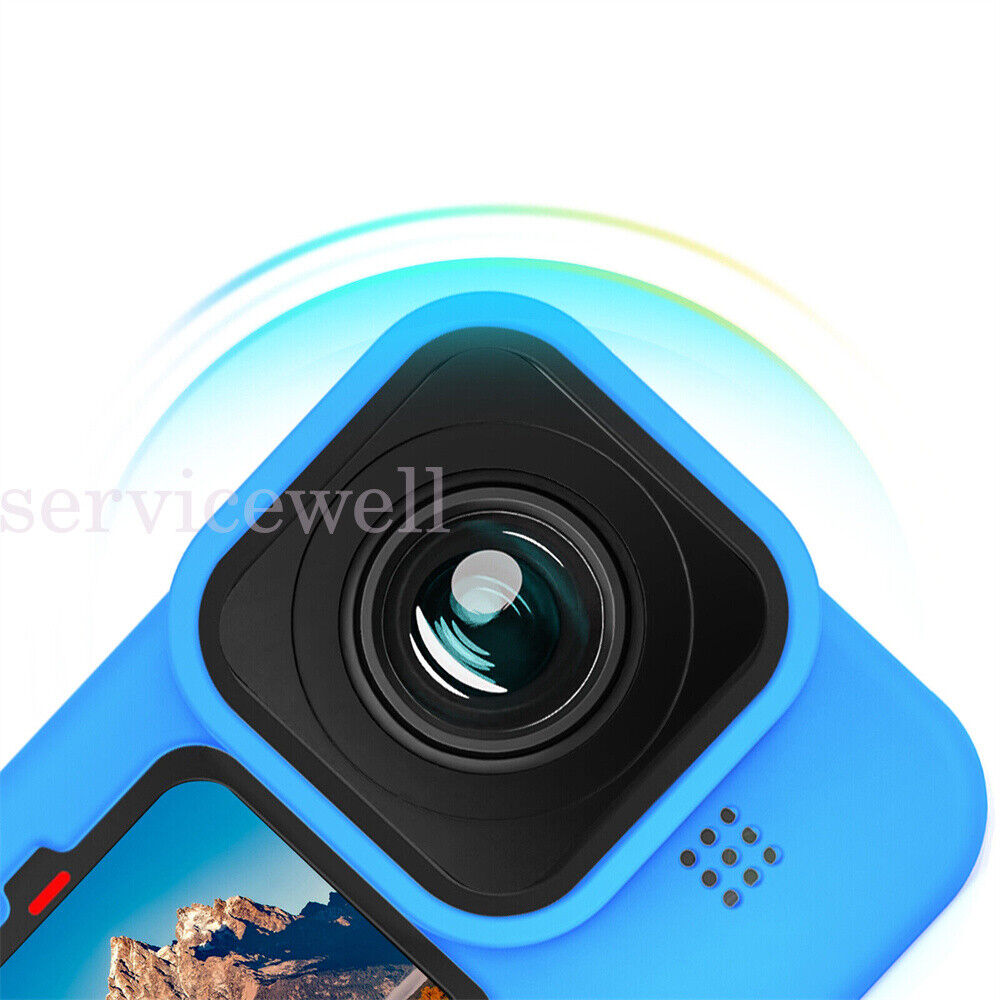 Silicone Case Anti-drop Protective Cover With Lens Cover For GoPro Hero 10/9