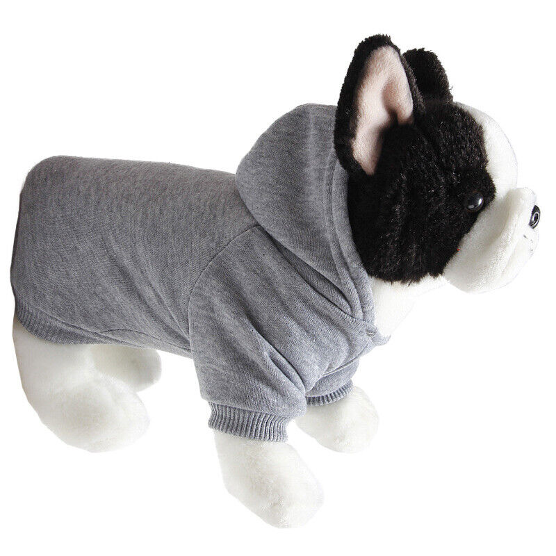 XS-XL Winter Warm Hoodie Small Dog Clothes Puppy Coat Jacket Pet Cat Sweater