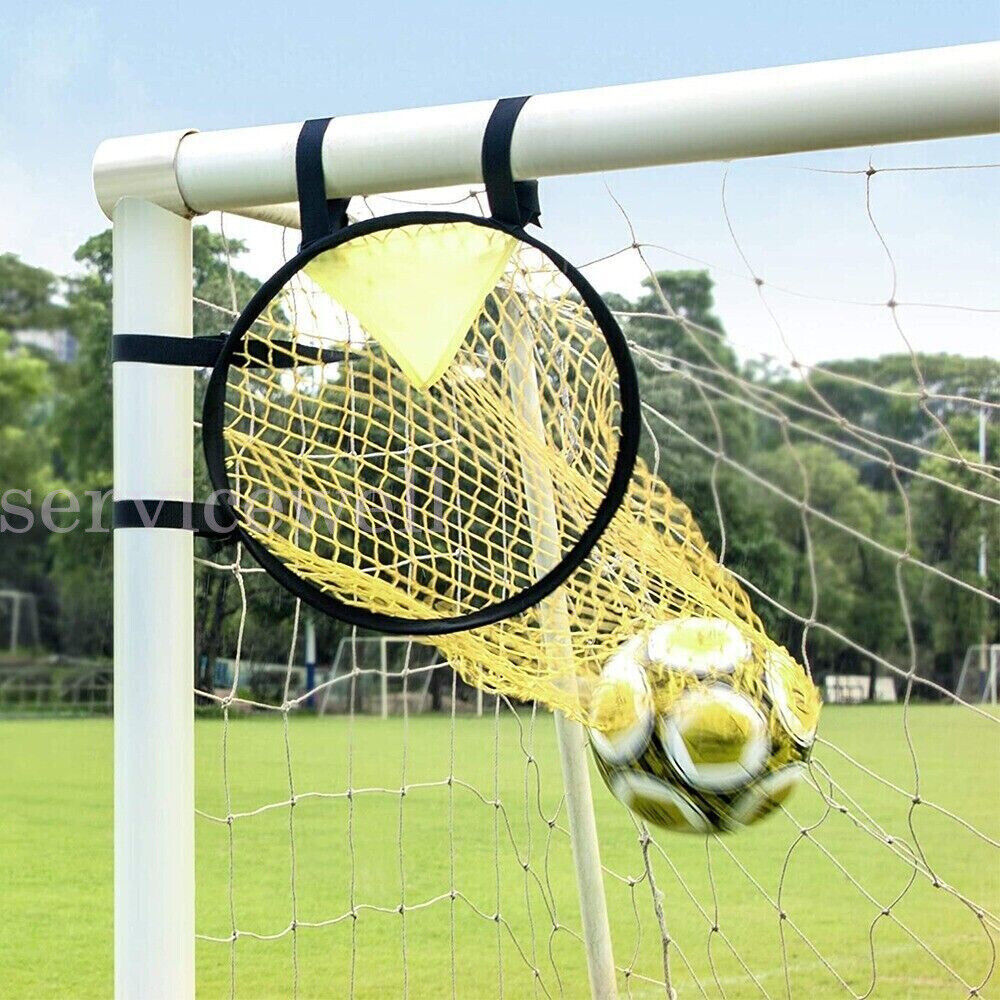 Football Net Outdoor Garden Football Goal Net Trainer Rebounder Soccer Ball