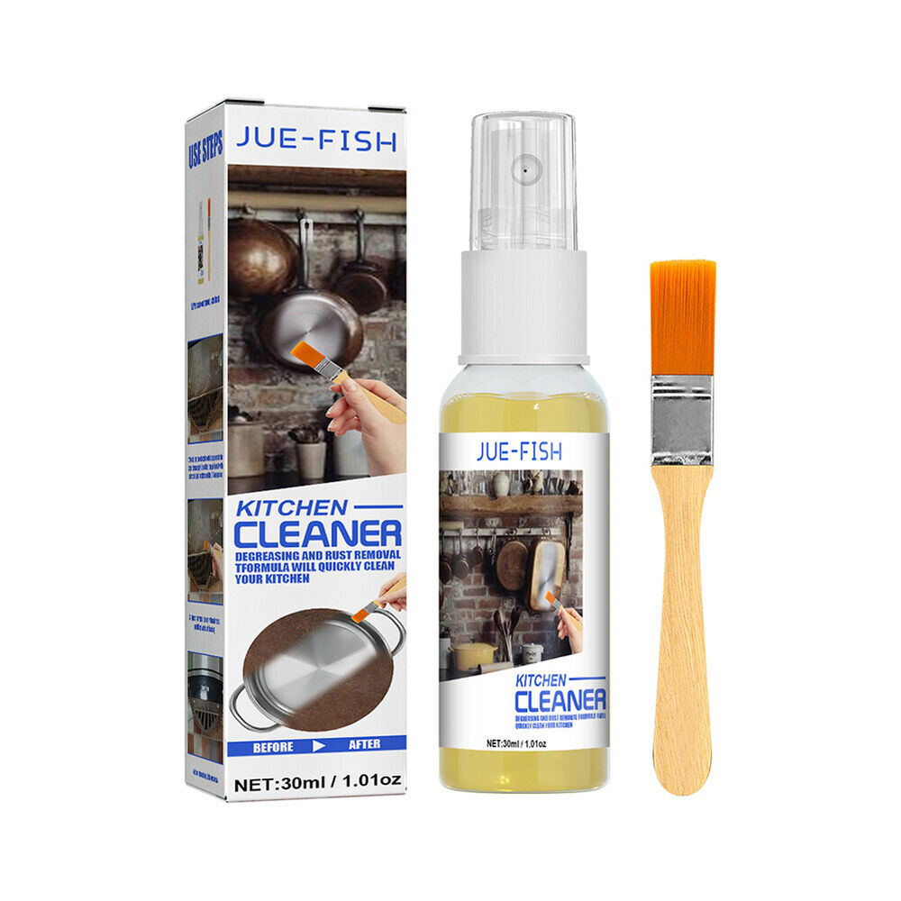 30ml Oily Cleaner Spray Cooktop Cleaner Descaling Stove Cleaner Kitchen Products