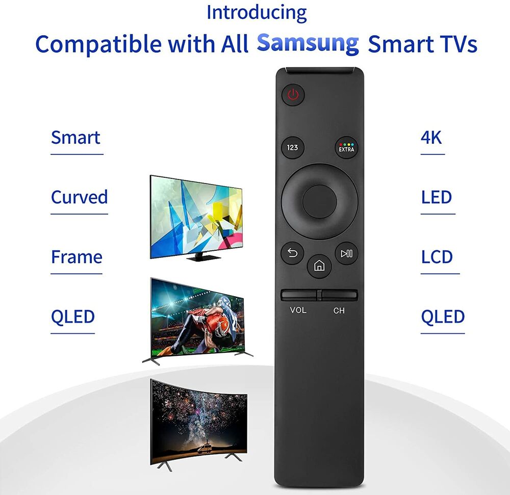 Universal Remote Control BN59-01292A BN59-01259E 4K UHD Smart for All SAMSUNG TV