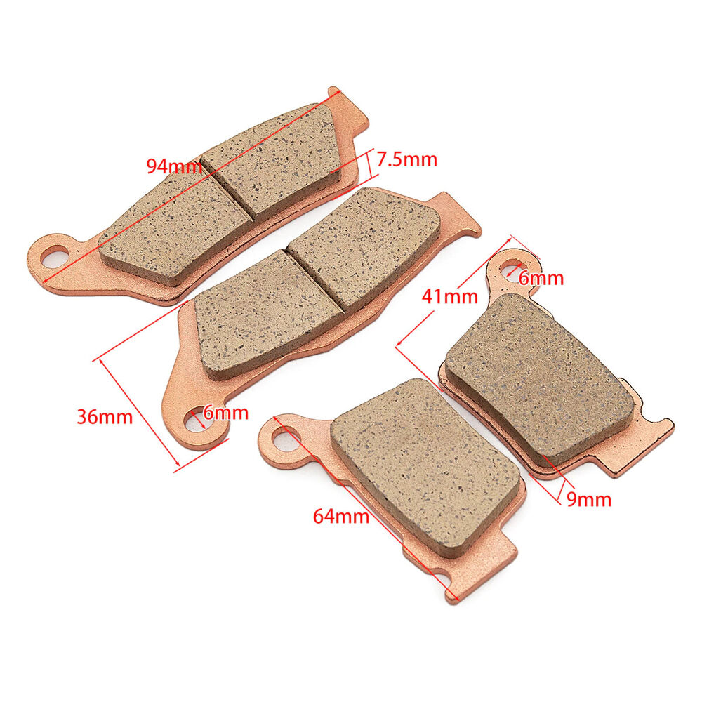 Sintered FRONT & REAR BRAKE PADS FOR KTM XC-W 200 XC/EXC 450 XC 200 EXC-R 450