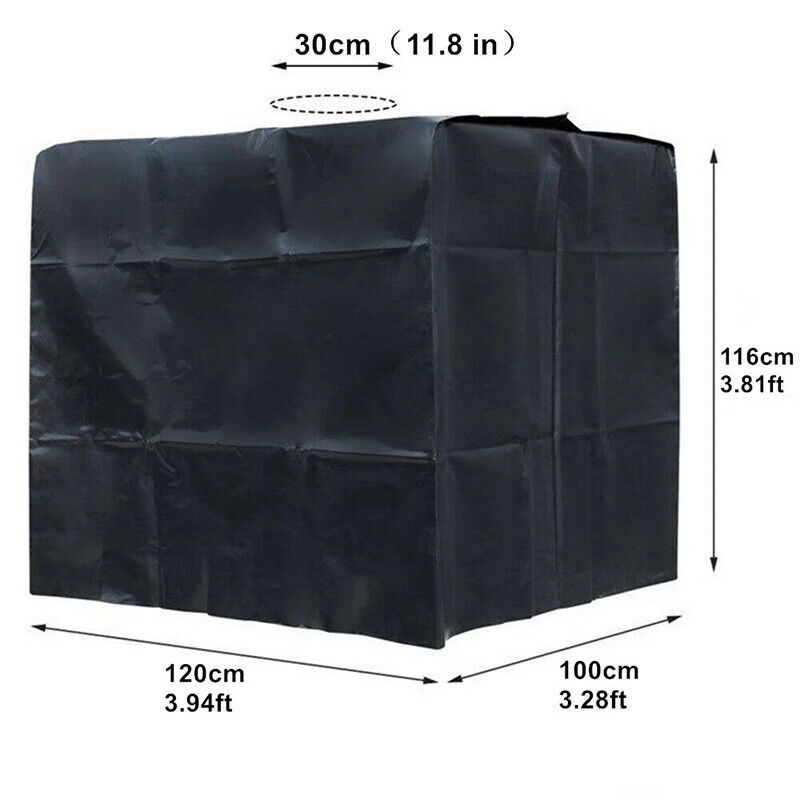 1000L IBC Tank Cover Sun UV Protective Hood Rain Water Tank Container Foil NEW