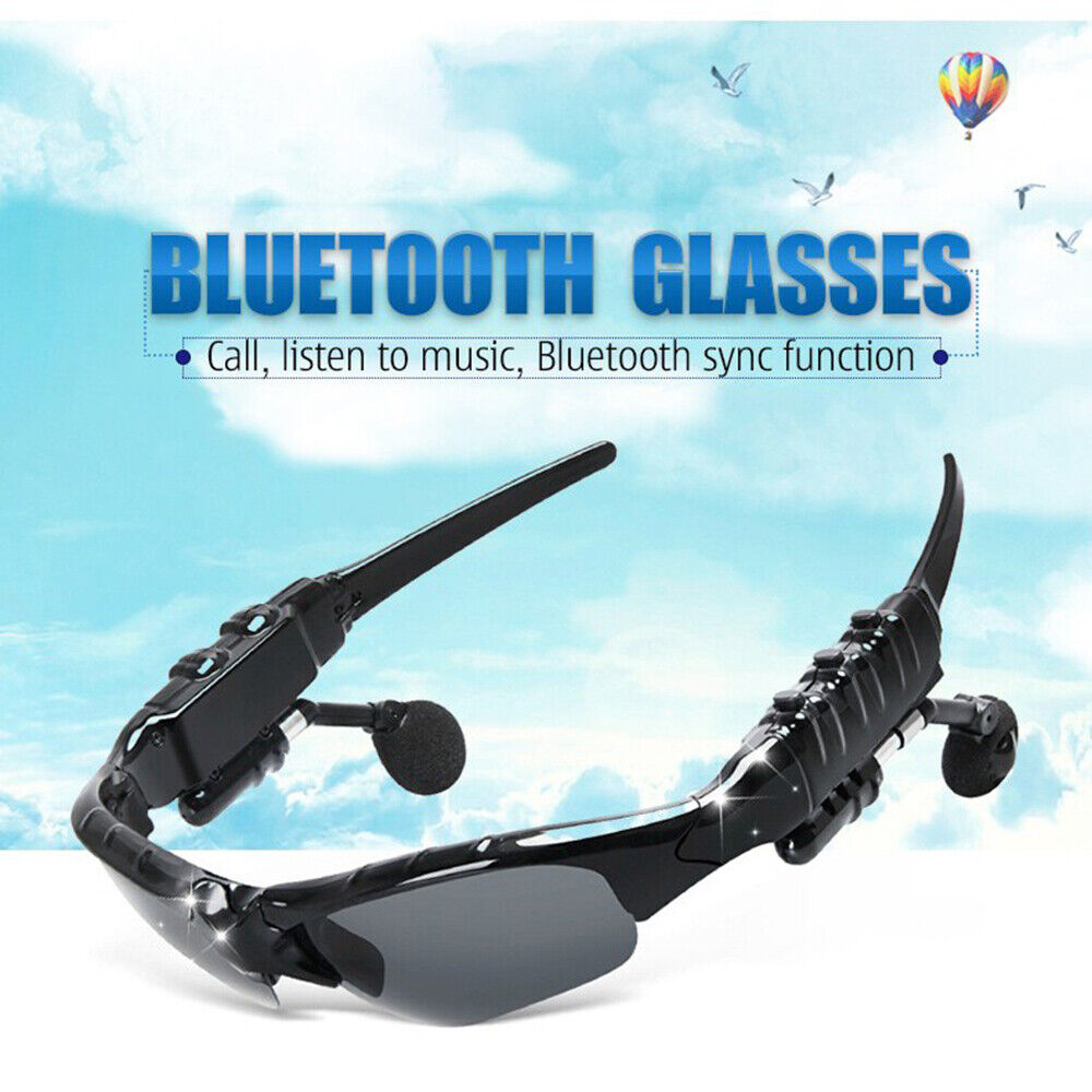 Wireless Bluetooth 5.0 Sunglasses 2 In 1 Audio Stereo Headset Polarized Glasses