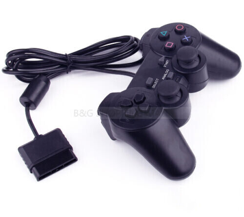 Wired Game Controller Dual Vibration Gamepad For PlayStation 2 PS2 TV Box