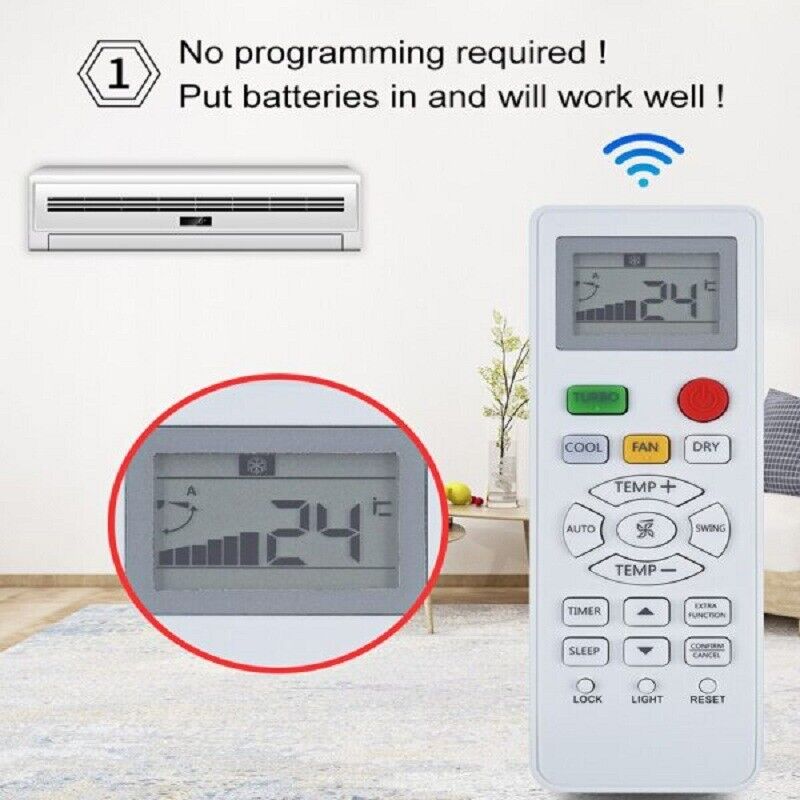 For Haier YL-HD04 YR-HD01 YR-HD06 HD02 HD05 AC Air Conditioner Remote Control