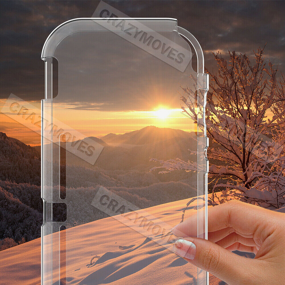 For Nintendo Switch Lite Protective Clear Case Cover TPU Soft Shockproof