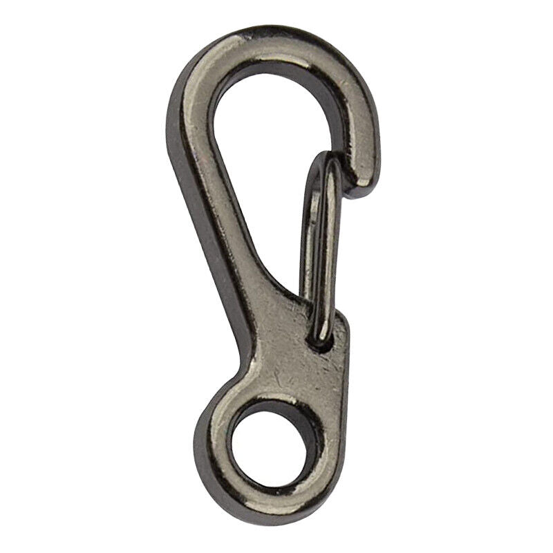 10x Mini Carabiner Alloy Key Buckle Keychain Snap Spring Clip Hook Tool DIY