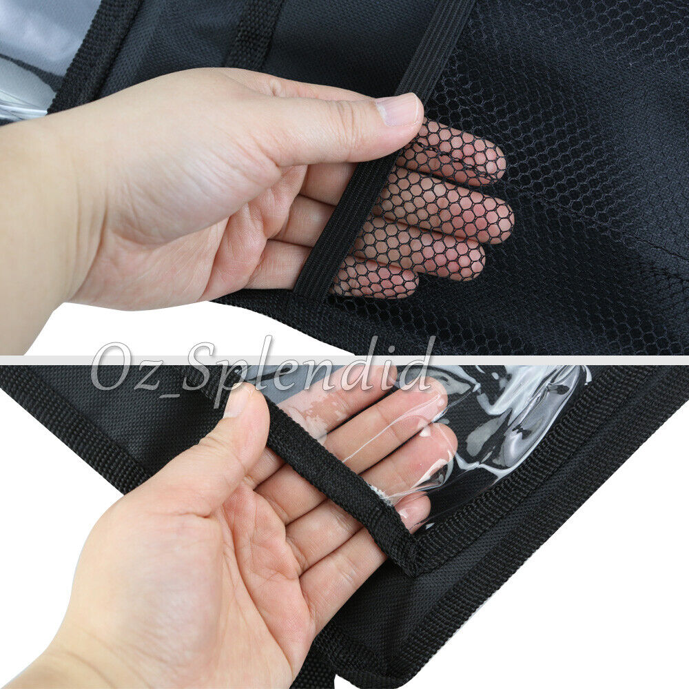 2x Car Seat Back Storage Bag Kid Tidy Organizer iPad Galaxy Tab Holder Travel