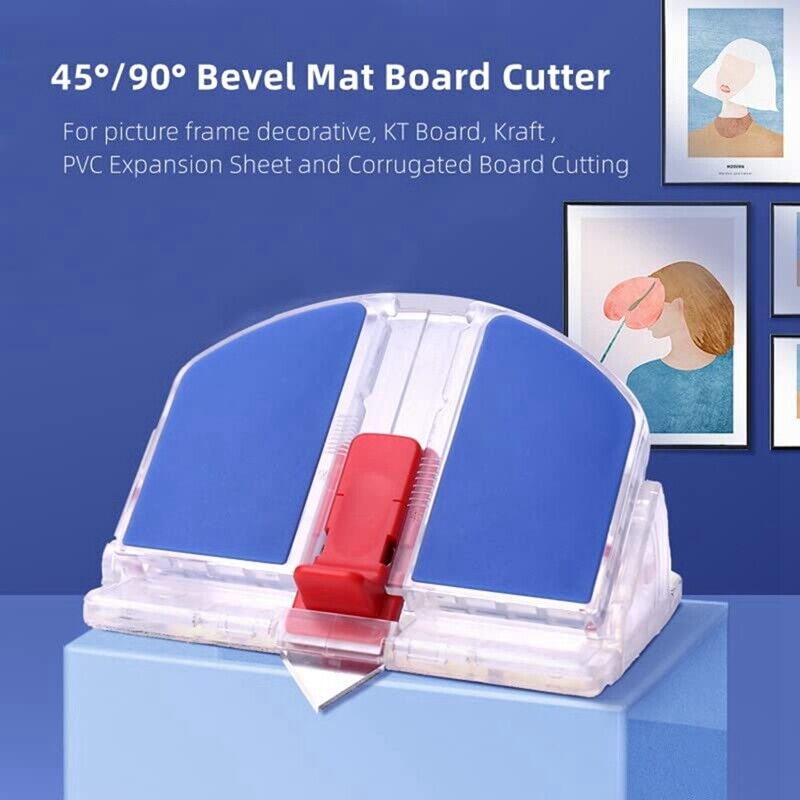 Mat Cutter 45 & 90 Degree Bevel Mat Board Cutter Beveled Cut Tool for Art7320