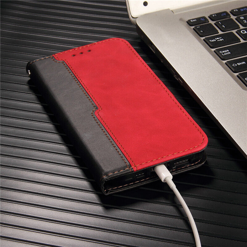 Matte Wallet Leather Flip Case For Vivo Y72 Y21S Y33S Y01 Y76 Y52 Y51 Y11S Y12S