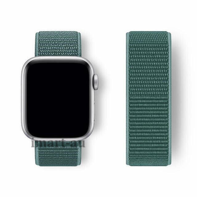 For Apple Watch Nylon Sports Band Strap Series 7 6 5 4 3 2 SE 38/40/41/42/44/45