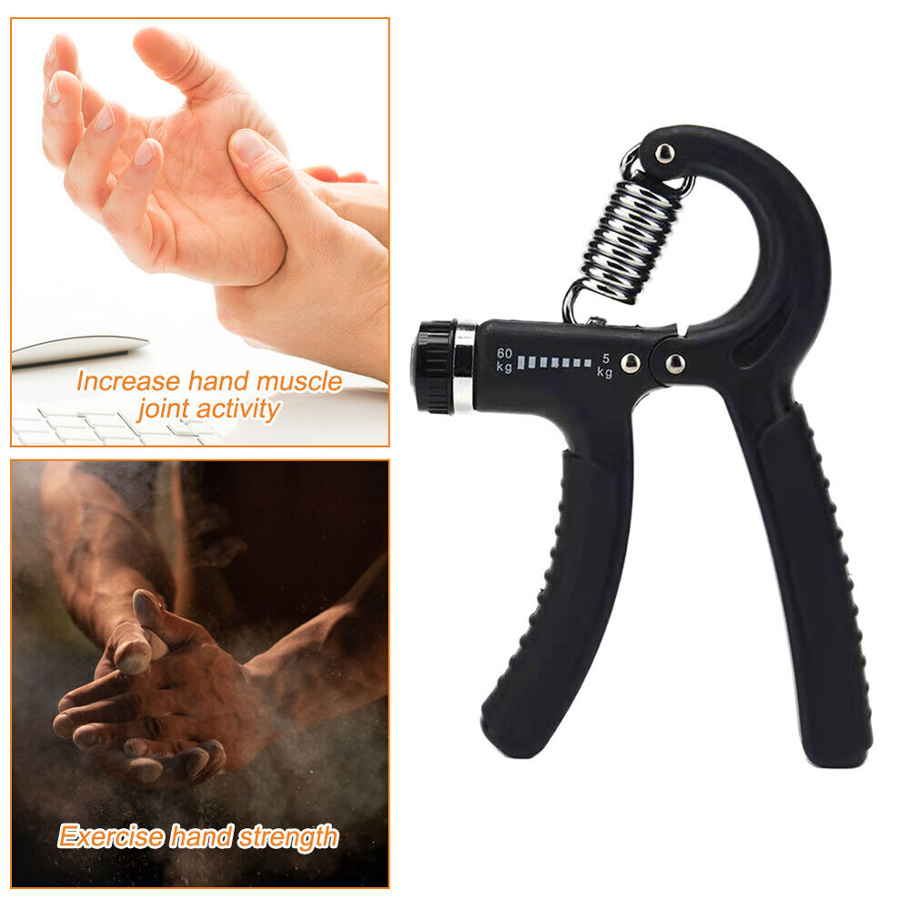 Hand Grip Strengthener Hand Gripper Ergonomic Handle for Strength Training