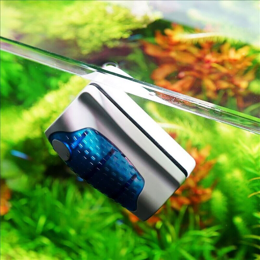 Magnetic Cleaning Cleaner Aquatic Fish Tank Magnet Aquarium Brush Algae Glass