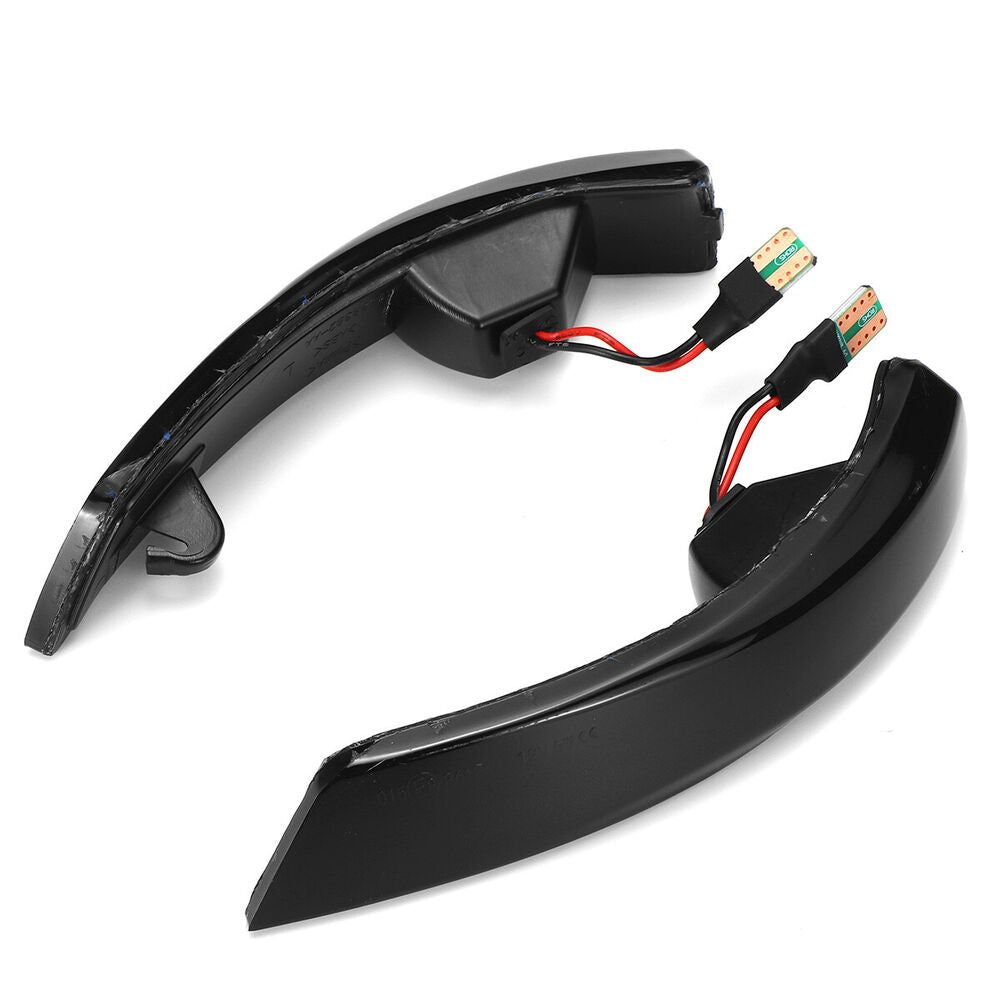 2x Dynamic LED Side Mirror Turn Signal Light For Ford Focus MK2 MK3 Mondeo MK4