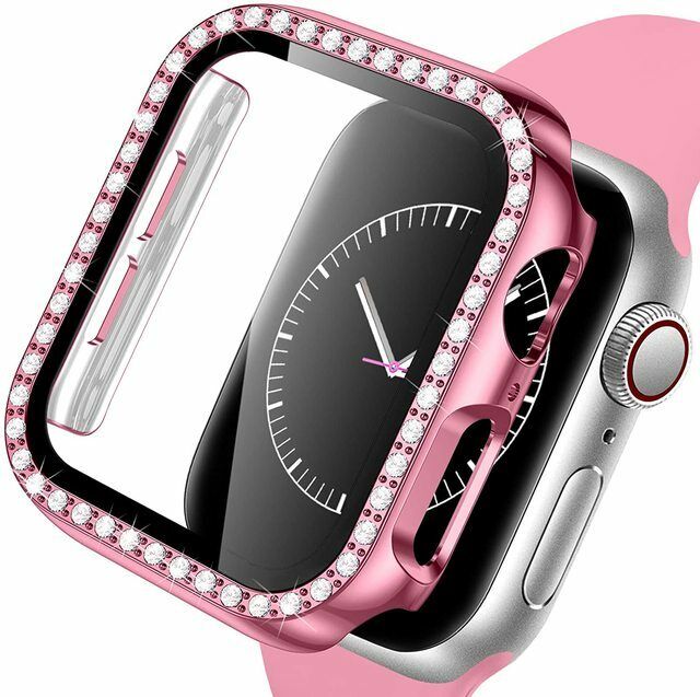 Full Glass Cover For Apple Watch Series Ultra 9 SE 8 7 6 5 4 Case 45 41 44 40mm