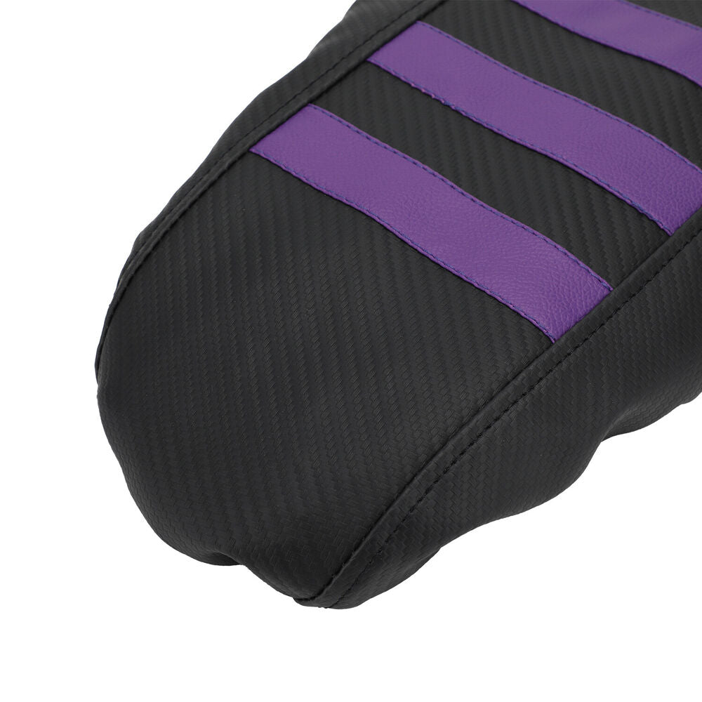 Motorcycle Seat Cover PVC For SUR-RON Light Bee S/X Gripper Dirt Bike Purple