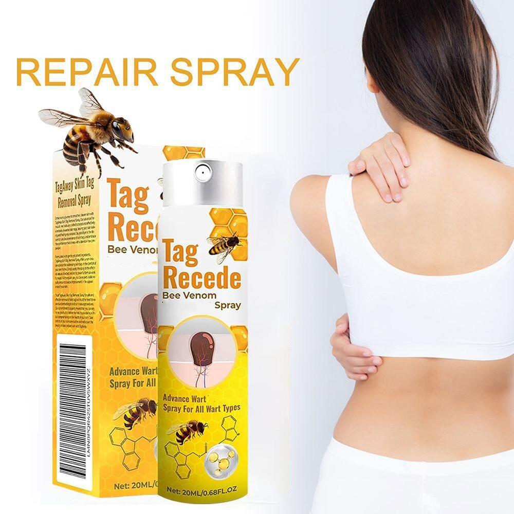 Tag Recede Bee Wart Treatment Spary, Bee Wart Removal Care Spray^