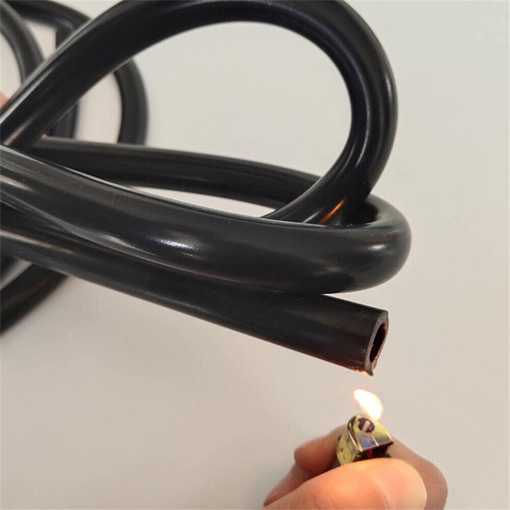 5 Meters 4mm ID Full Silicone Fuel Air Vacuum Hose Line Pipe Tube Black