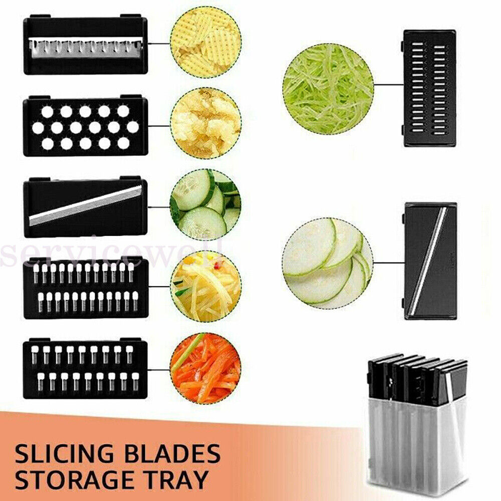 Kitchen Cutter Assist Slicer Vegetable Potato Onion Carrot Grater Chopper 9 IN 1