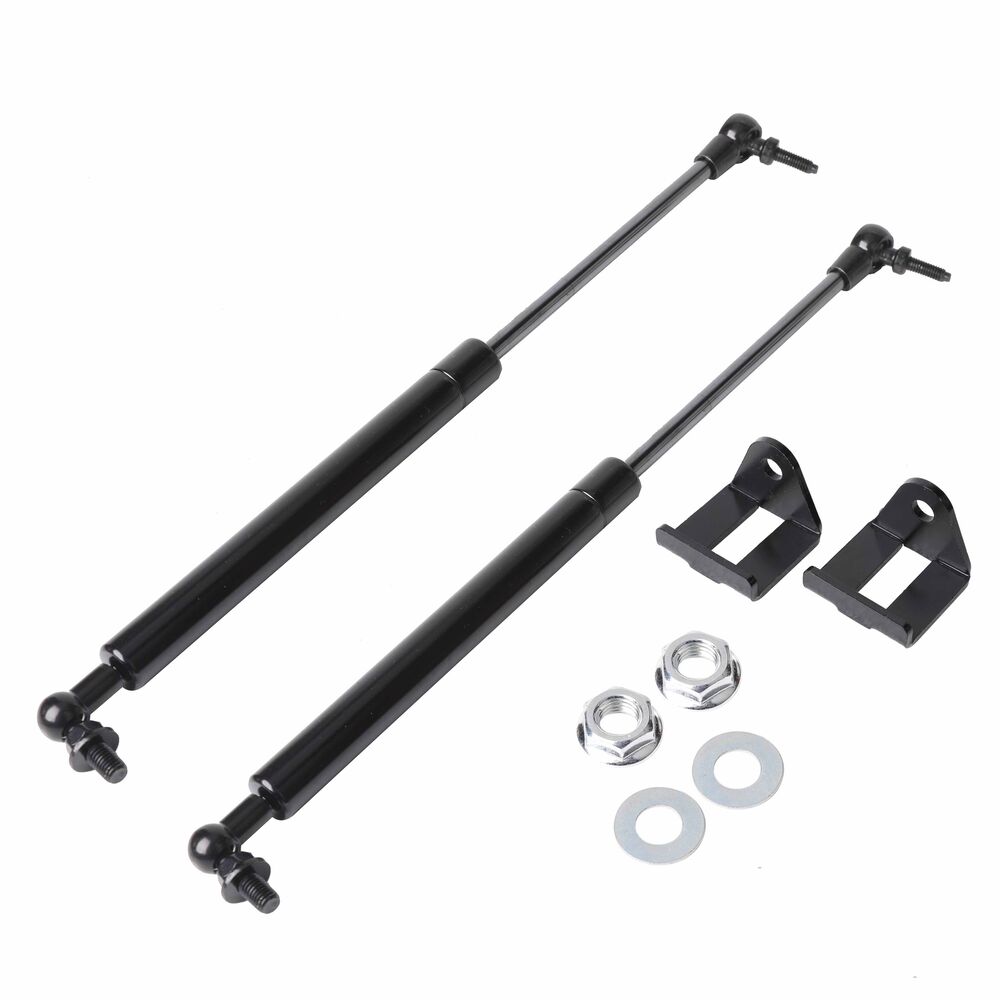 2X Front Bonnet Lift Support Gas Struts fOR Nissan Navara NP300 D22 D23 2005-18