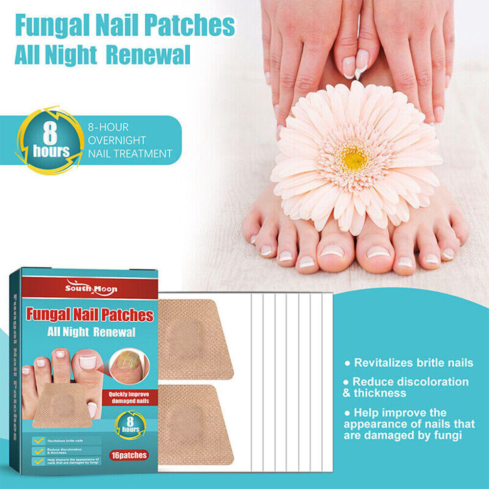 32pcs Nail Fungal Patches for Fungus Finger Toe Nail Repair Plaster Stickers