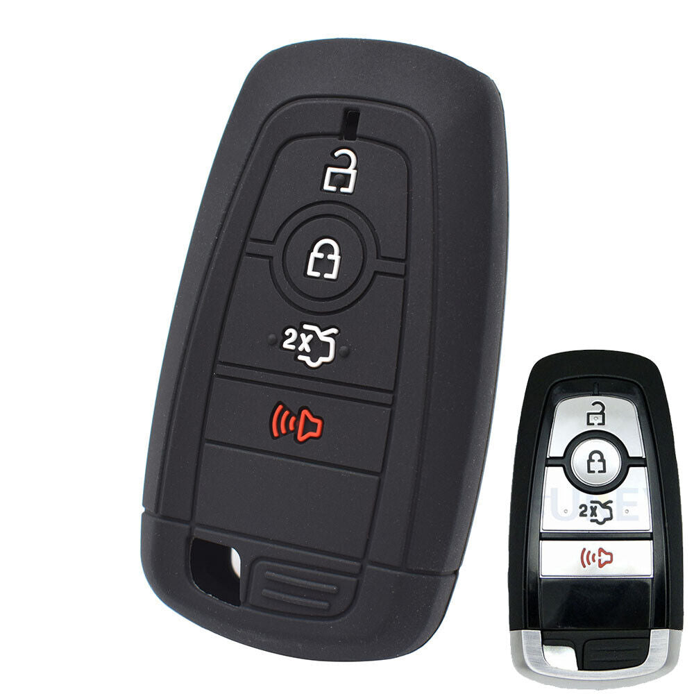 Key Remote Cover Fob Case Silicone For Ford Mustang ， Fusion Explorer Expedition