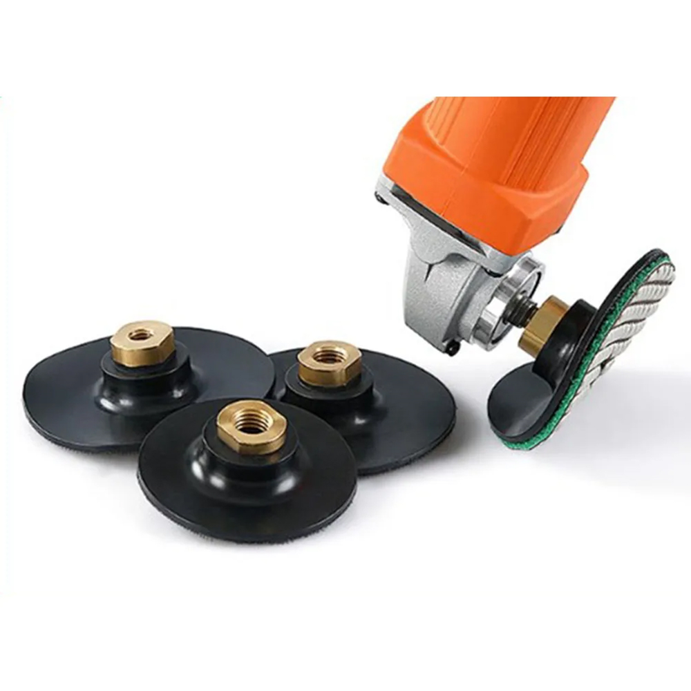 Rubber Backing Pad Polishing Grinding Disc Holder for Angle Grinder M104348