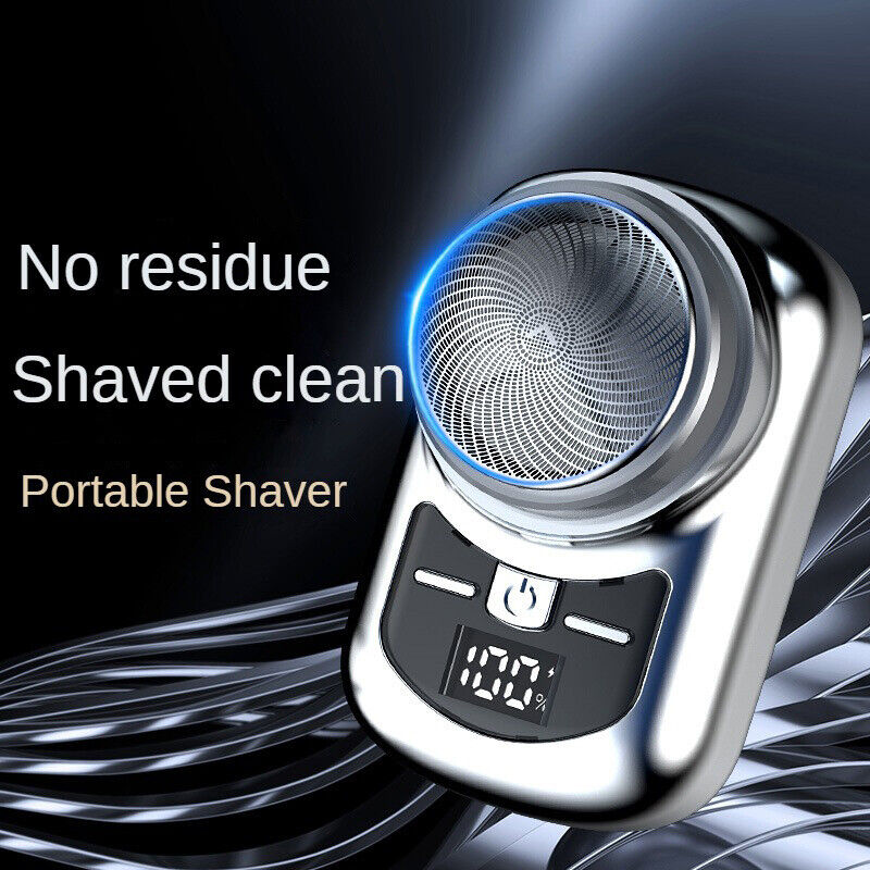 Mini Shaver USB Rechargeable Pocket Sized Portable Electric Shaver Razor Men