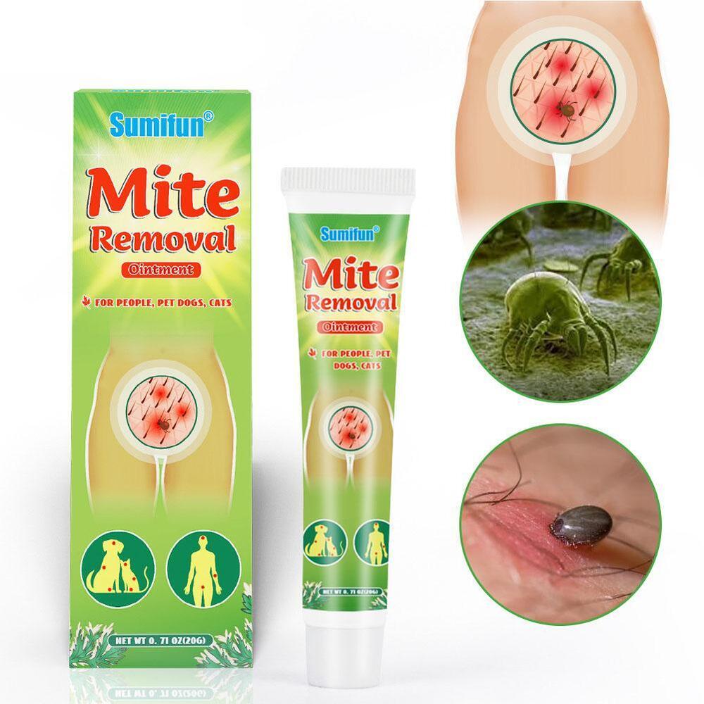 Mite Removal Ointments Anti Itching Scabies Kill Head Lice Treatment Care Cream