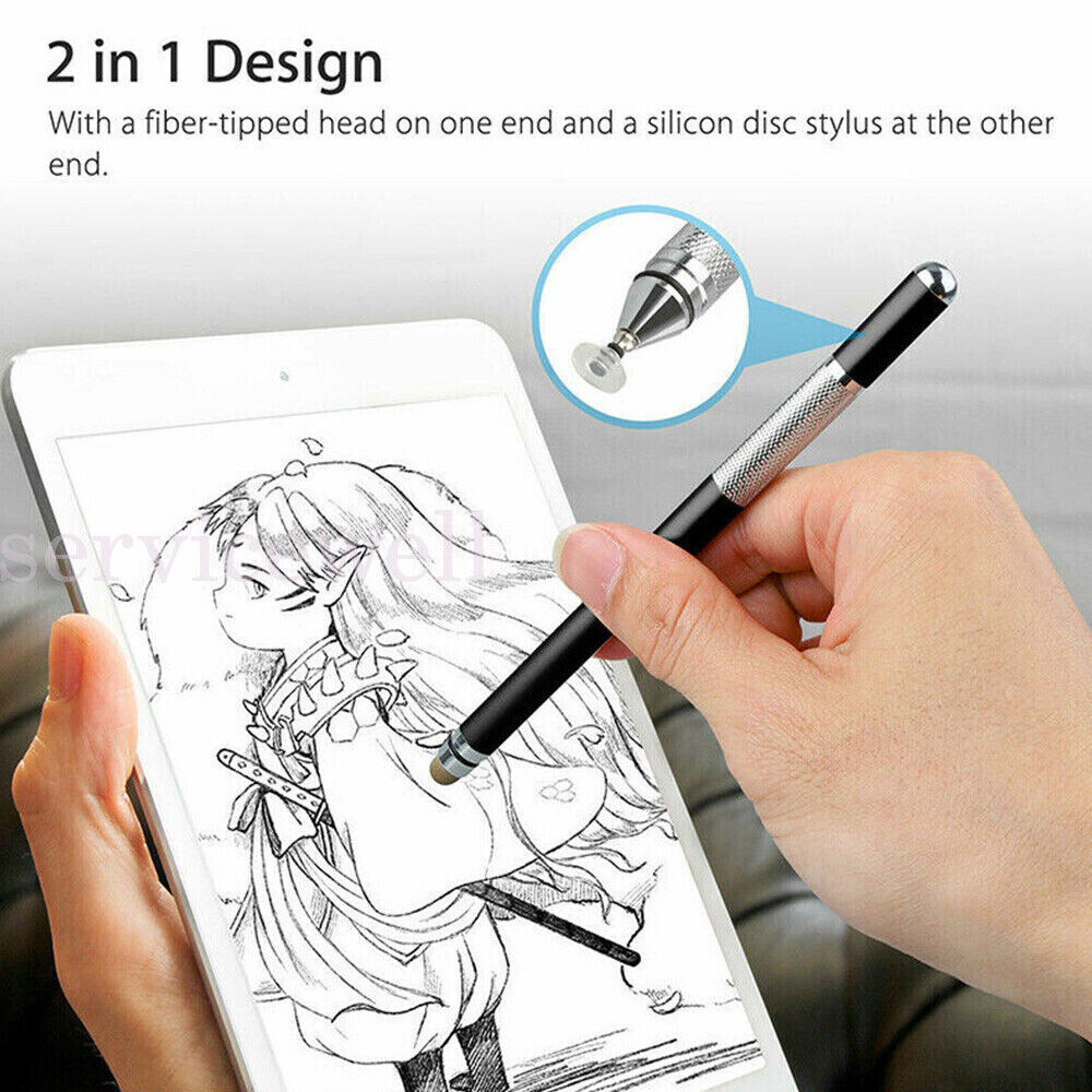 Universal Capacitive Touch Screen Pen Drawing Stylus For iPad Android Tablet