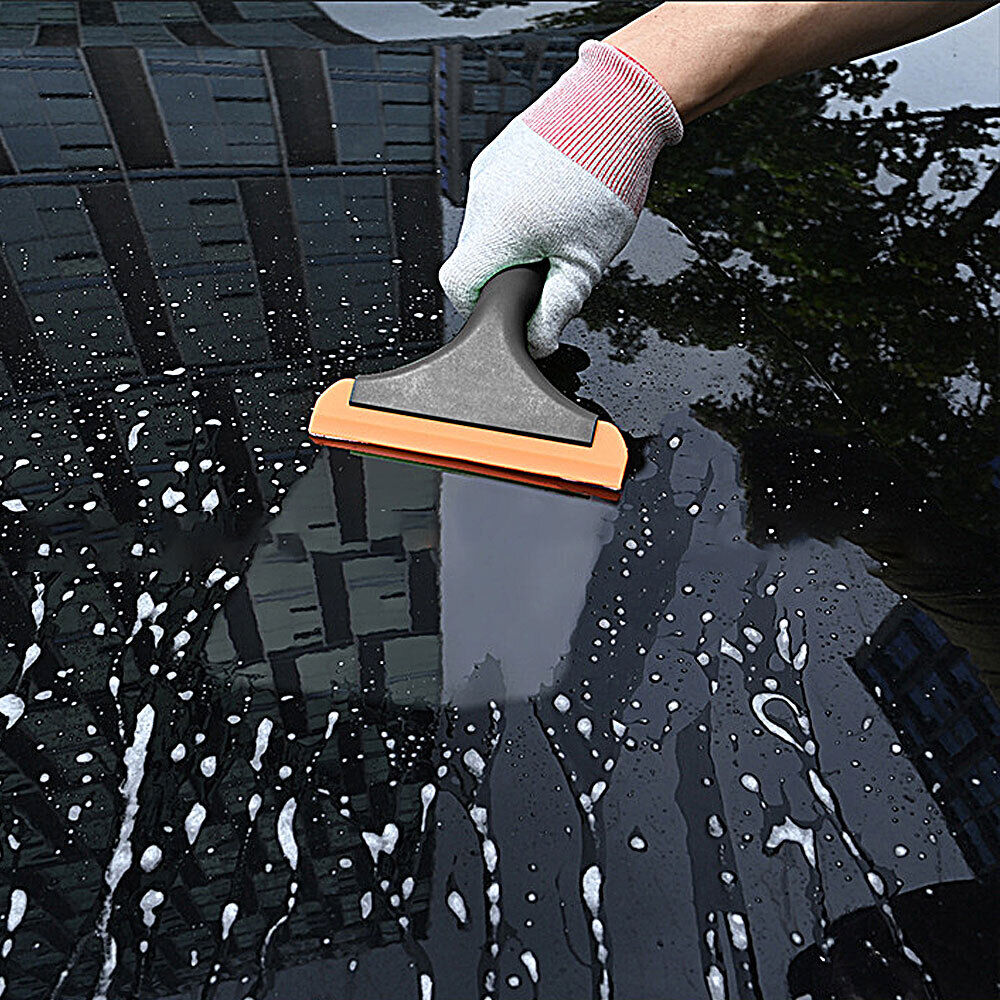 Windshield Auto Water Blade Car Water Wiper Silicone Scraper Shower Squeegee #T