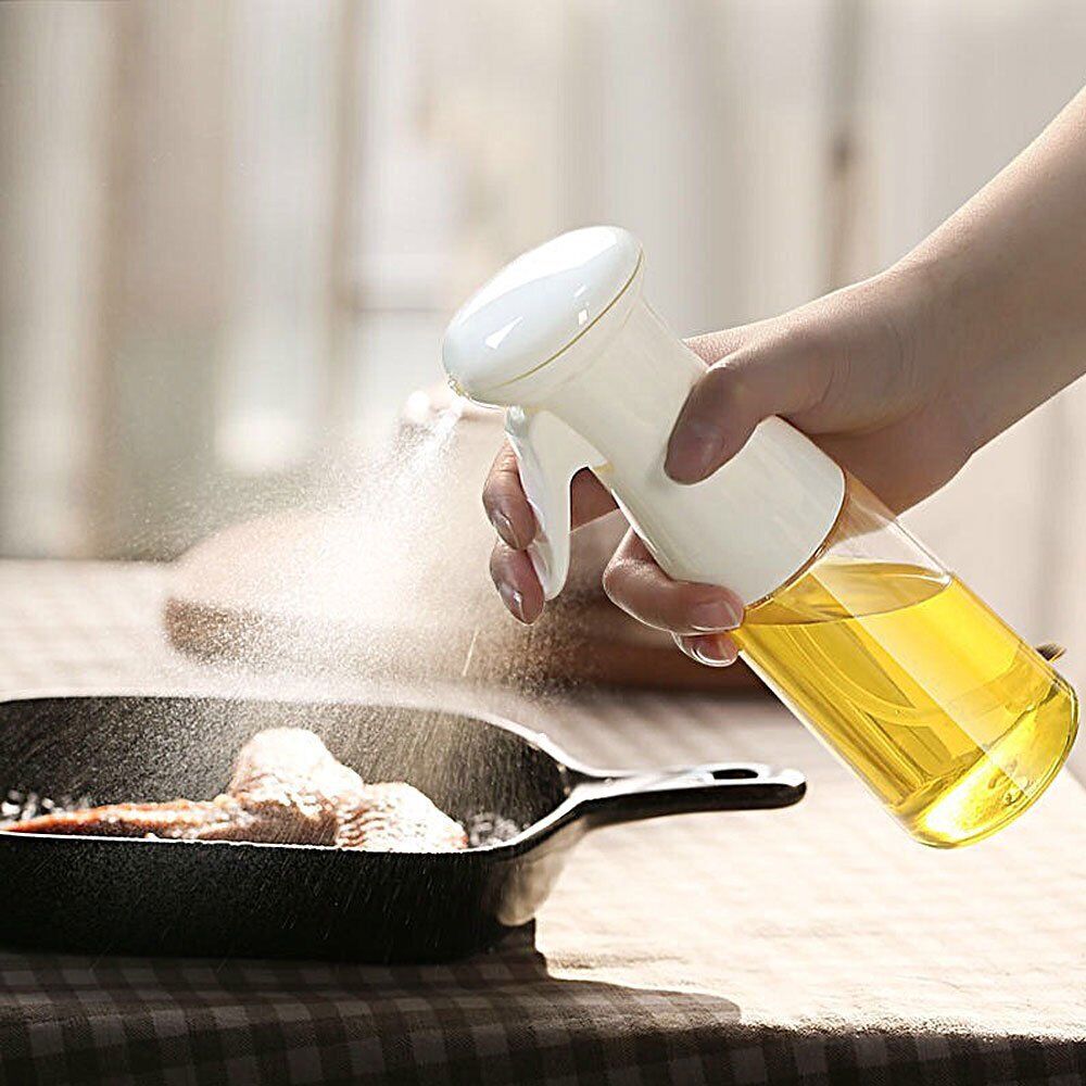 Olive Oil Sprayer Dispenser Cooking Baking BBQ Roasting Oil Spray Bottle #T