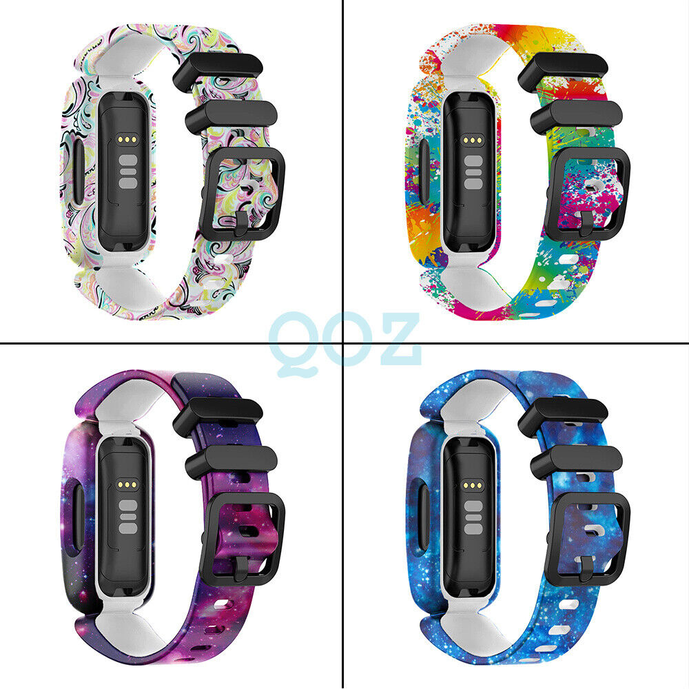 Kids Silicone Replacement Wristband Watch Band Strap For Fitbit Ace 3 Inspire 2