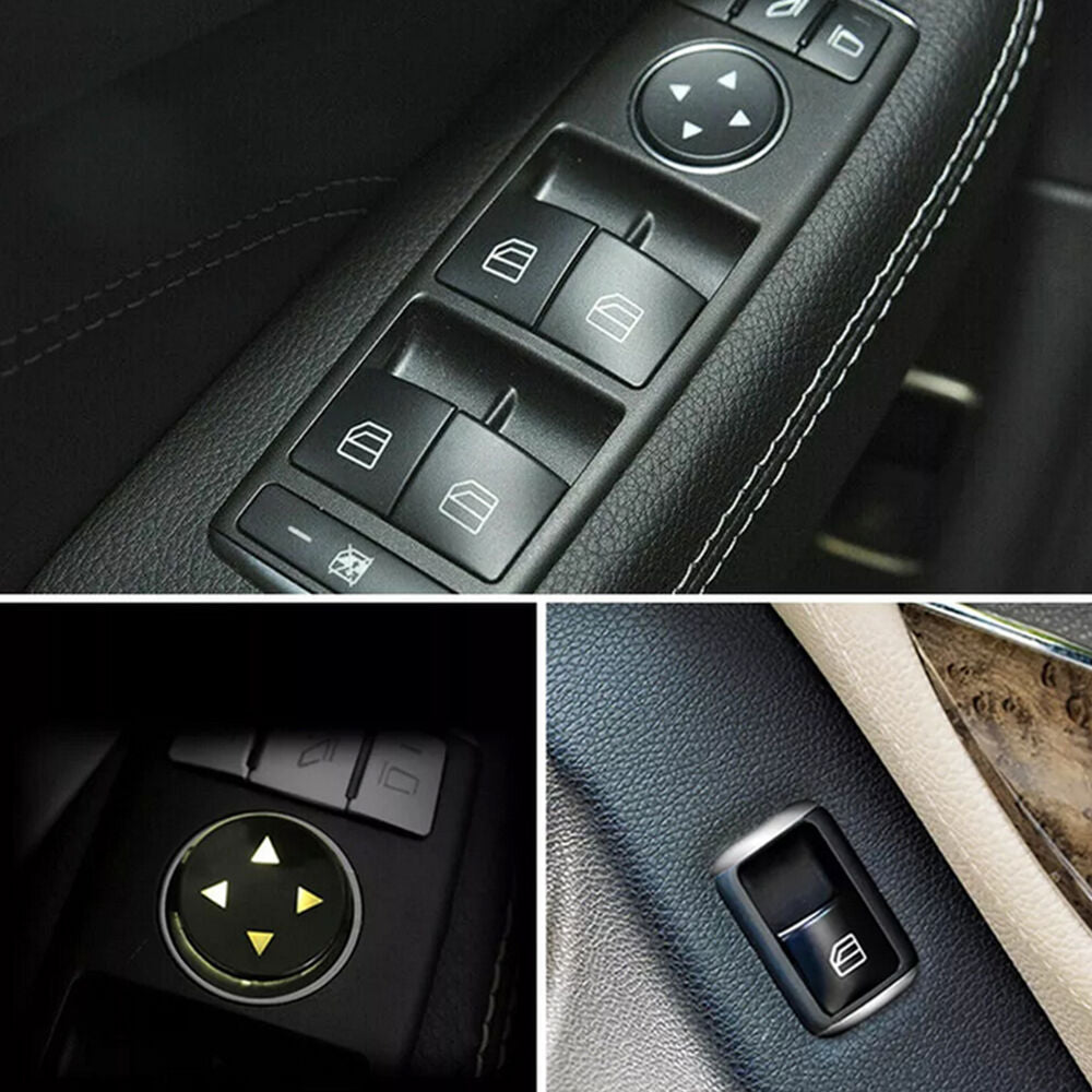 For Mercedes-Benz GLA200 GLA250/CLA45 AMG 2014-2017 Car Door Switch Button Cover