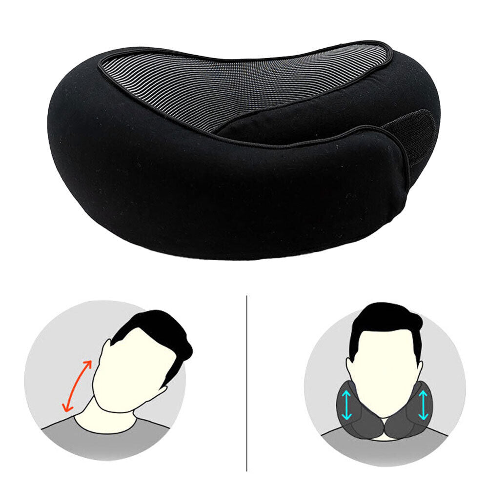 Portable U Shaped Pillow Travel Neck Pillow Breathable Office Neck Head Support