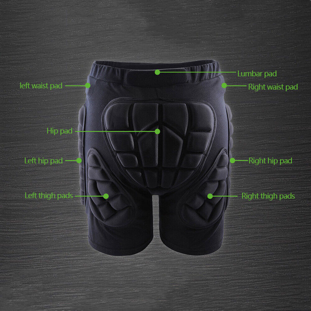 Hip Padded Shorts Protective Ski Skate Snowboard Impact Pants Hip Protector Gear