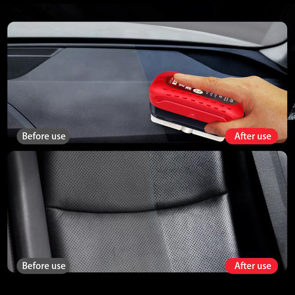 2pcs Automotive Oil Film Cleaning Brush,Seedhubdok Glass Cleaning Board,Wemas Cleaner