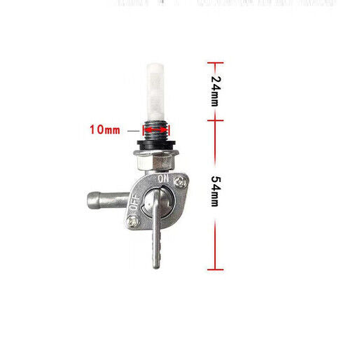 10mm Generator Fuel Tank/Shut Off Tank Replace Tap Petcock Valve ON/OFF Switch