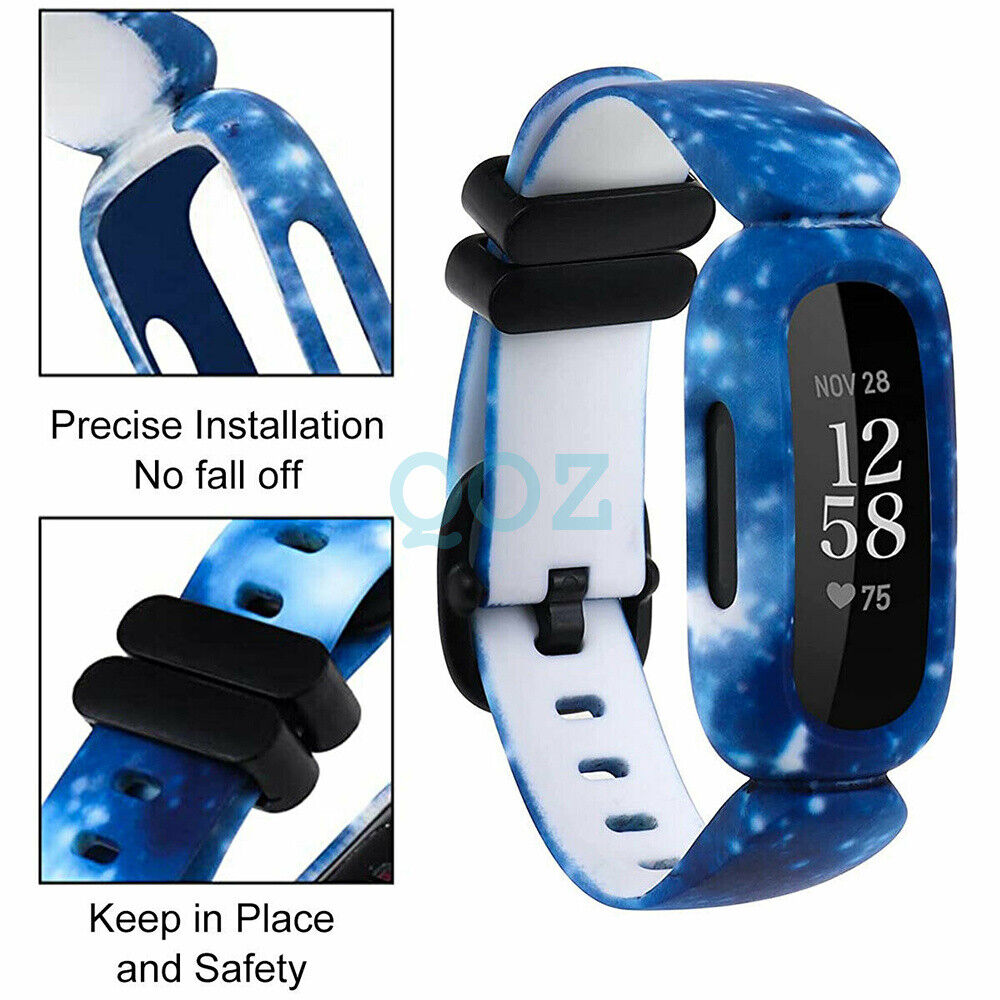 Kids Silicone Replacement Wristband Watch Band Strap For Fitbit Ace 3 Inspire 2