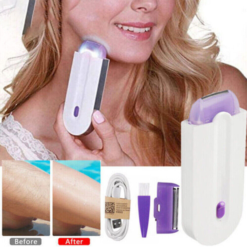 Instant Pain Free Touch Hair Removal Remover Laser Epilator Body Face Women