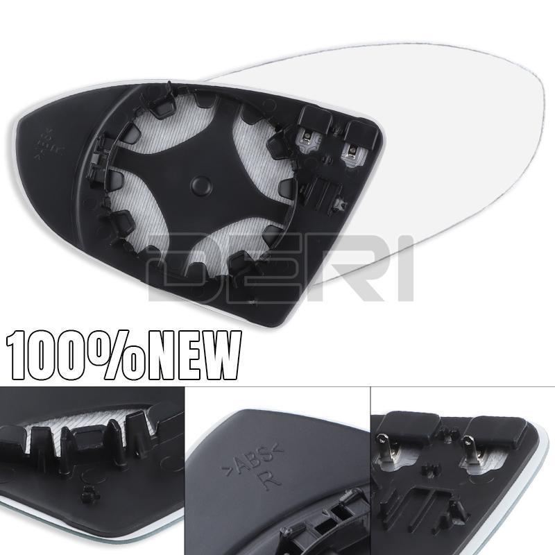 Right Side mirror glass for VW GOLF MK7 MK7.5 2013-2018 Heated Convex with Base