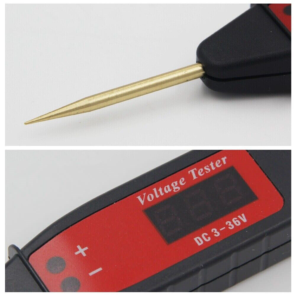 Heavy Duty Automotive Car CIRCUIT TESTER Wire Test Lamp Light Probe Tool 12V 24V