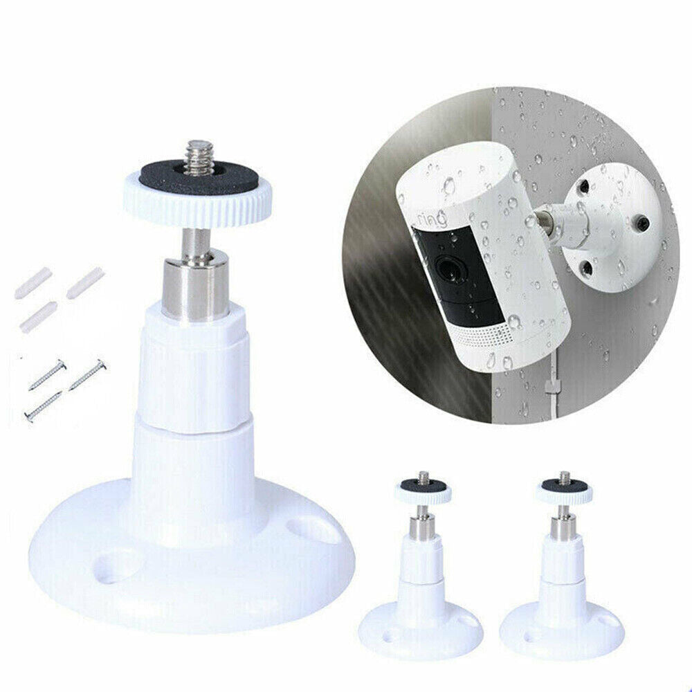 3pcs Plastic Wall Mount for Ring Stick Up Cam Wired/Battery HD Security Camera Holder