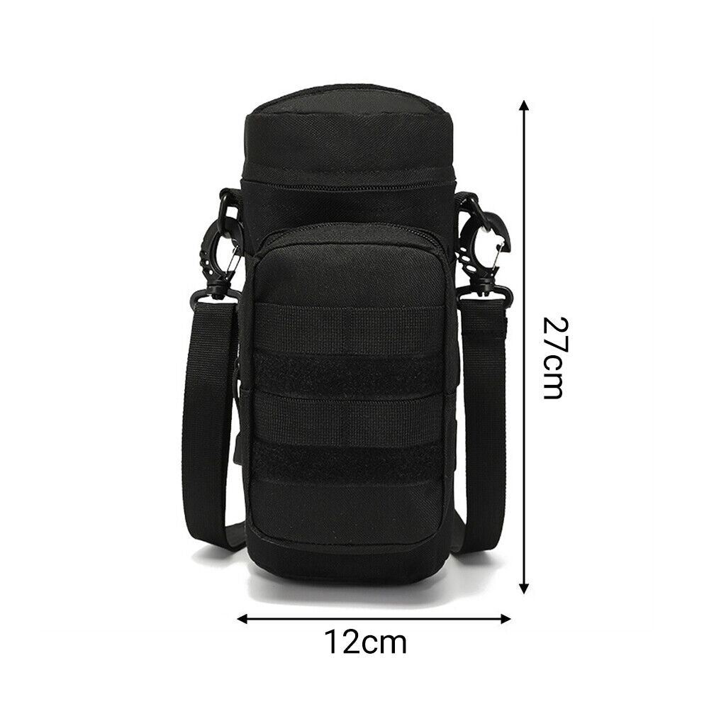 Kettle Bag Tactical Molle Water Bottle Holder Pouch Outdoor Adjustable KettleBag