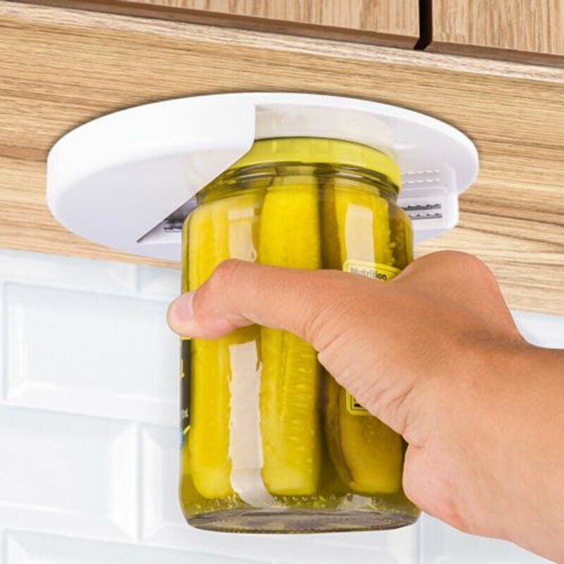 Arthritis Glass Jar Opener for Under the Kitchen Cabinet Counter LBZ Remover Aid