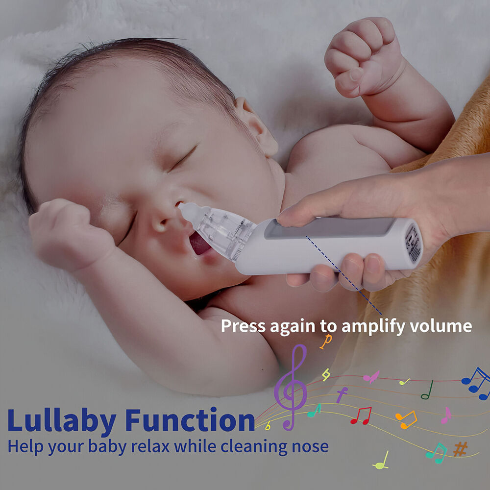 Large Flow Electric Nasal Aspirator Remover Nose Sucker Cleaner for Baby Toddler