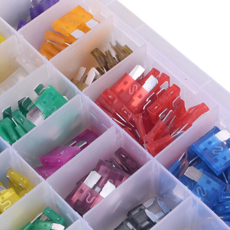 300PCS Car Blade Fuses Assortment Assorted Kit Blade Set Auto Truck Automotive